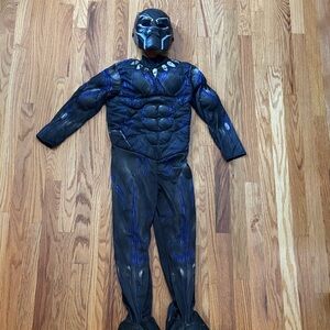Marvel Black and Blue Superhero Costume